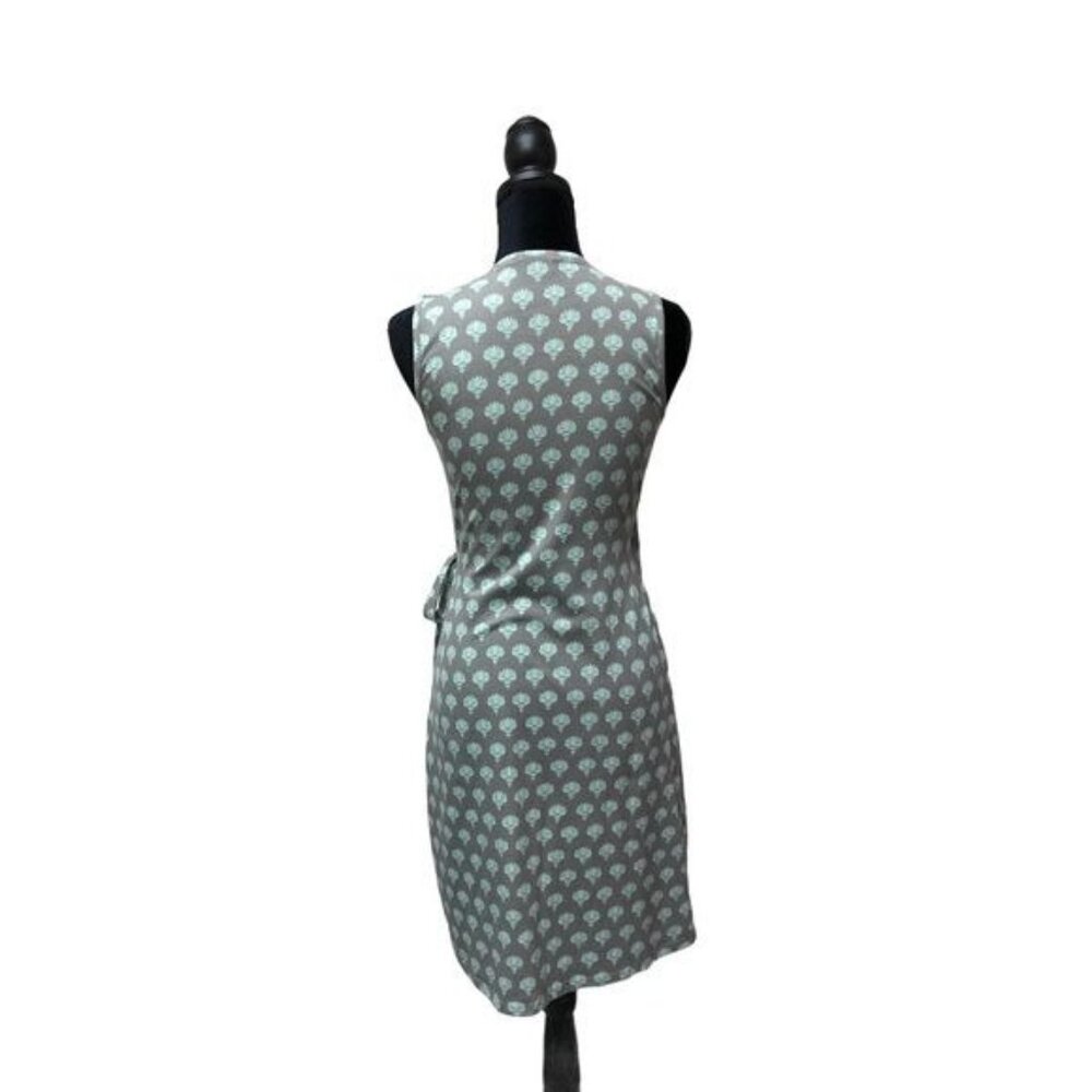 Synergy Organic Cotton Clothing Lotus Classic Wrap Dress | Extra Small - Picture 2 of 8